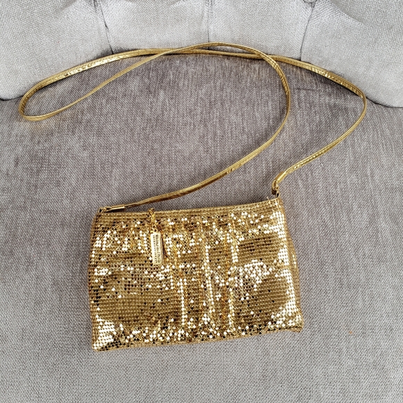 Whiting & Davis Crossbody clutch - Picture 1 of 3